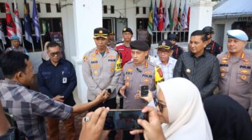 Kapolres Gayo Lues Bersama Forkopimda Terima Tim Supervisi dan Monitoring Operasi Mantap Praja Seulawah 2024